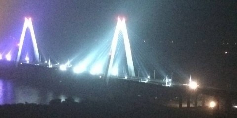 ベトナム・ハノイにあるニャッタン橋（日越友好橋） Nhat Tan Bridge（Vietnam-Japan Friendship Bridge）